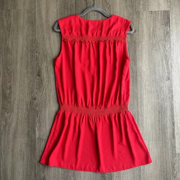 Amanda Uprichard Layla Red Mini Dress Revolve Medium - Picture 7 of 7